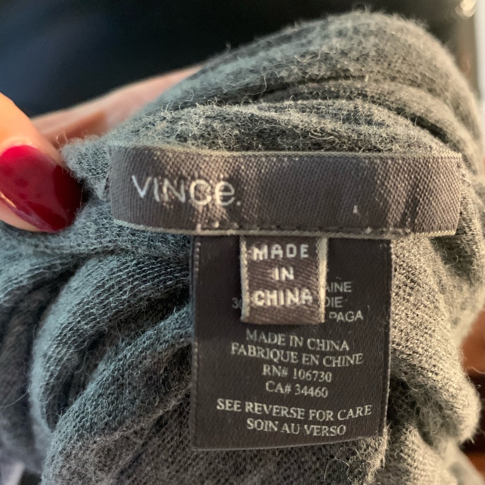 Vince grey scarf